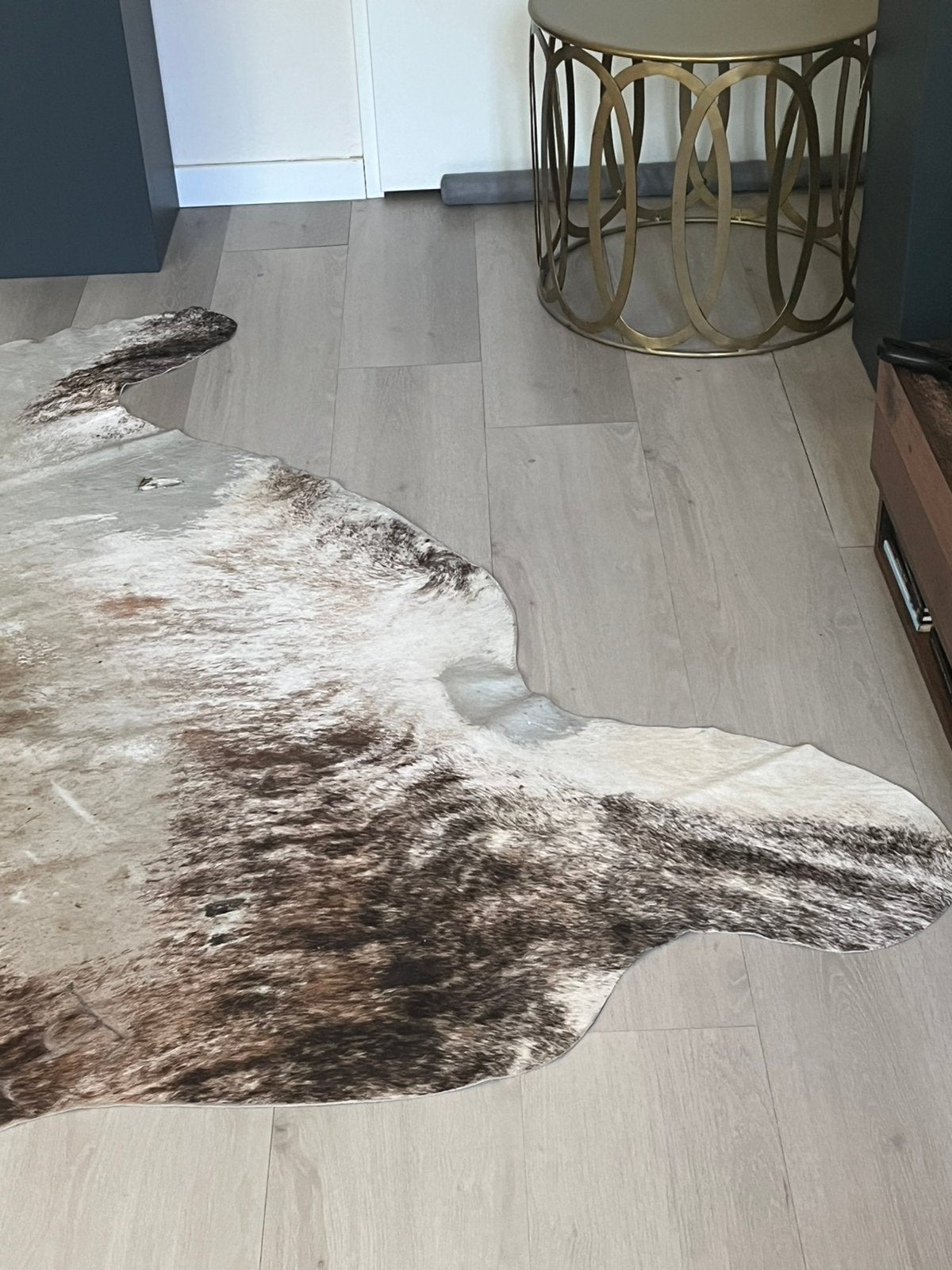 Vloerkleed, koeiehuid, Ophalen, Zo goed als nieuw