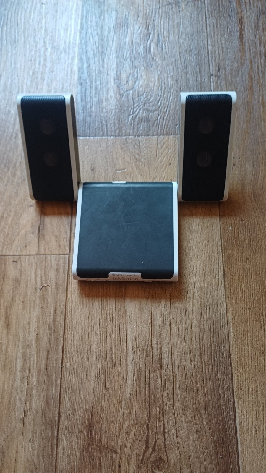 Altec Lansing inMotion speakerset met subwoofer, Overige merken, Gebruikt, Speakerset, Ophalen of Verzenden