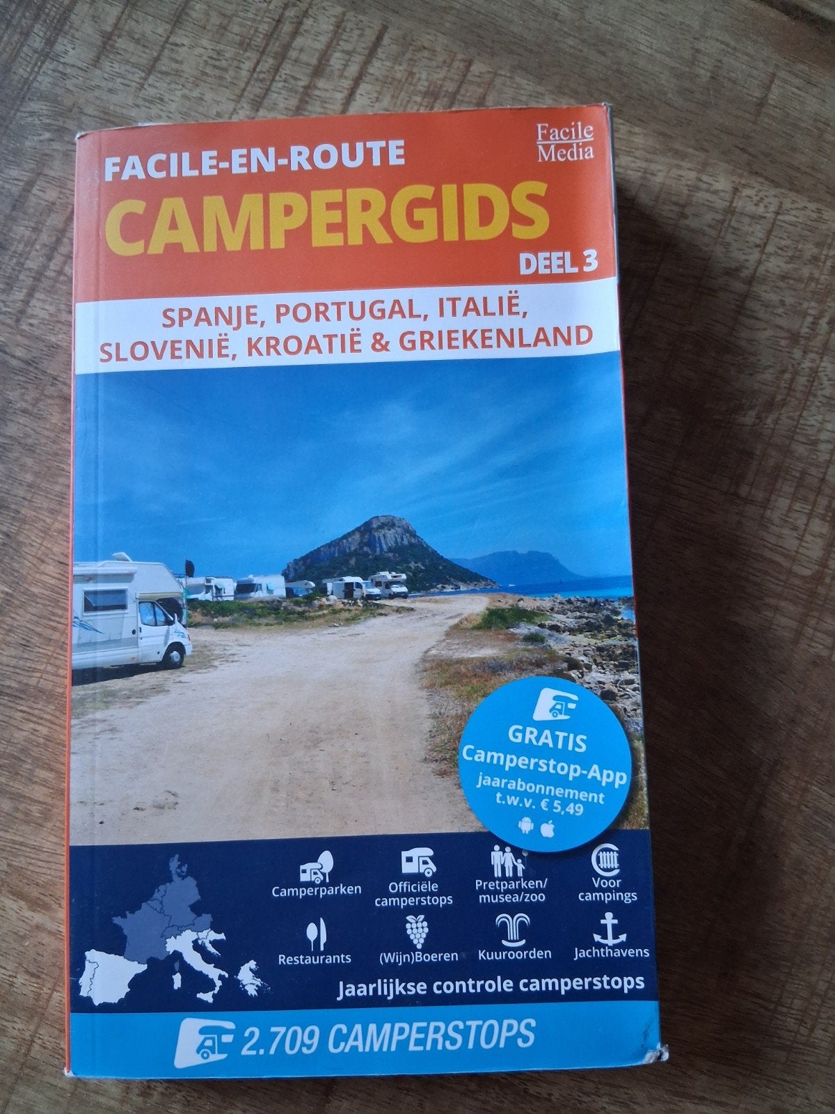 Facile-en-Route Campergids Deel 3: Zuid-Europa, Boeken, Ophalen of Verzenden