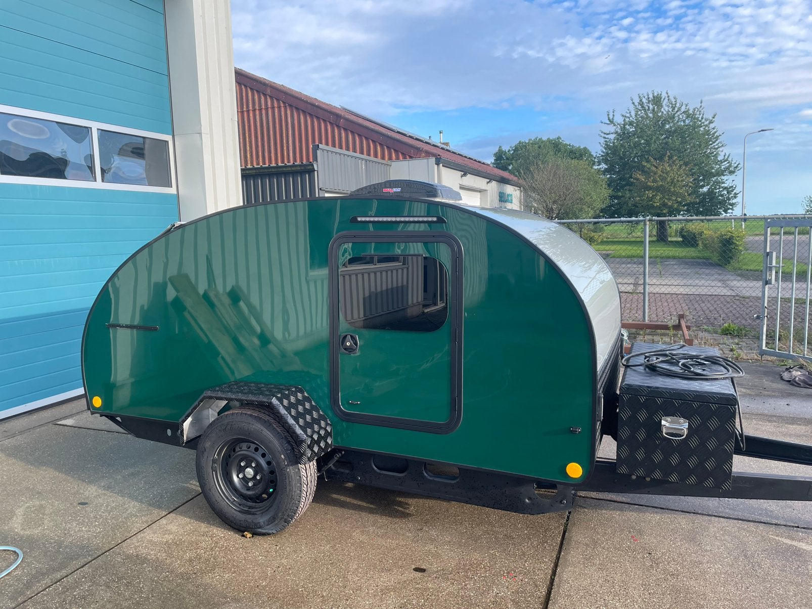 Teardrop caravan. Zo goed als nieuw., Caravans en Kamperen, Tenten, Ophalen, Zo goed als nieuw
