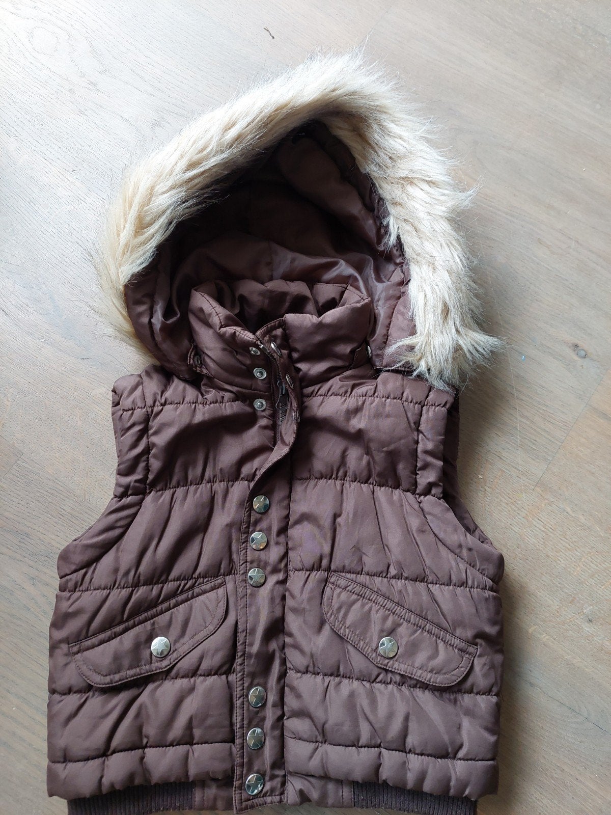 Bodywarmer maat 86/92 meisje jas jasje, Ophalen of Verzenden, Zo goed als nieuw, Meisje, Jasje