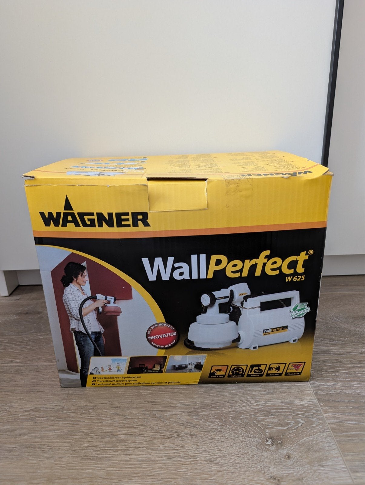 Wagner wallperfect W625 spuitsysteem voor muurverf nieuw, Ophalen of Verzenden, Nieuw, Verfspuit of Verfpomp
