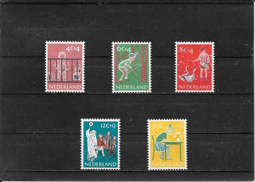 Nederland kinderzegels, Postzegels en Munten, Postzegels | Nederland, Ophalen of Verzenden, Na 1940, Postfris