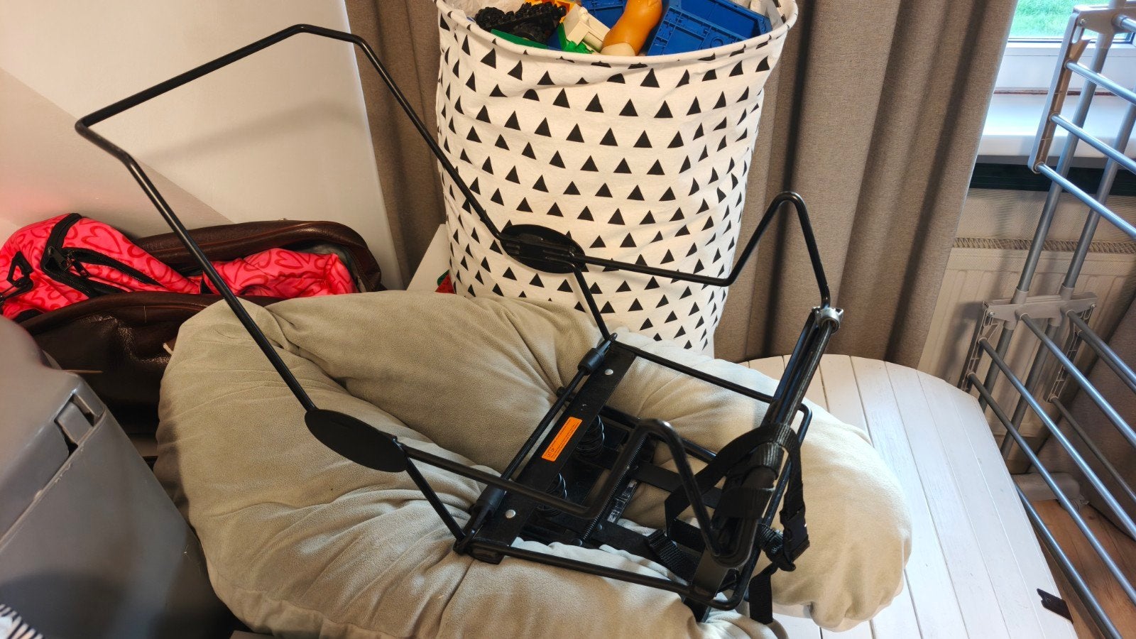 Fietsdrager voor Maxi-Cosi (achterzitje), Fietsen en Brommers, Ophalen, Achterzitje, Gebruikt, 0 t/m 13 kg