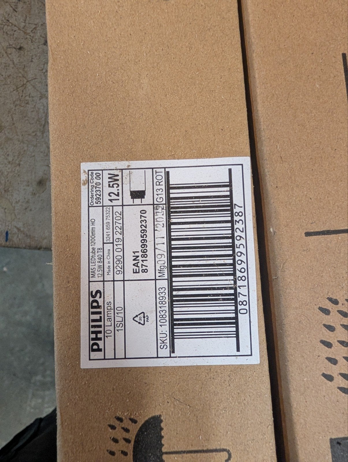Nieuwe Philips TL buizen in doos - Diverse wattages, Ophalen of Verzenden, Nieuw, G13 (TL), Philips