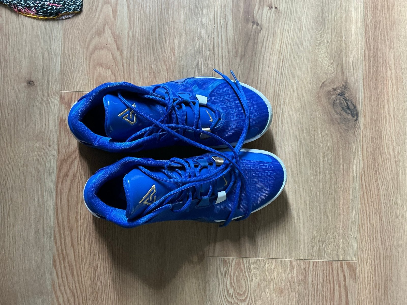 Nike Zoom Freak 1 - Blauw/Goud - Maat 44, Ophalen, Blauw, Sneakers of Gympen, Gedragen