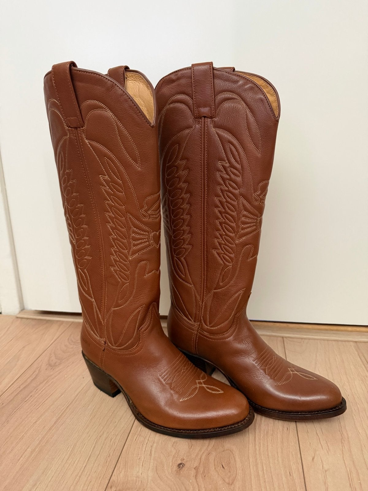 Sendra Handmade Leren Cowboylaarzen - Maat 36, Kleding | Dames, Hoge laarzen, Bruin, Nieuw, Ophalen of Verzenden