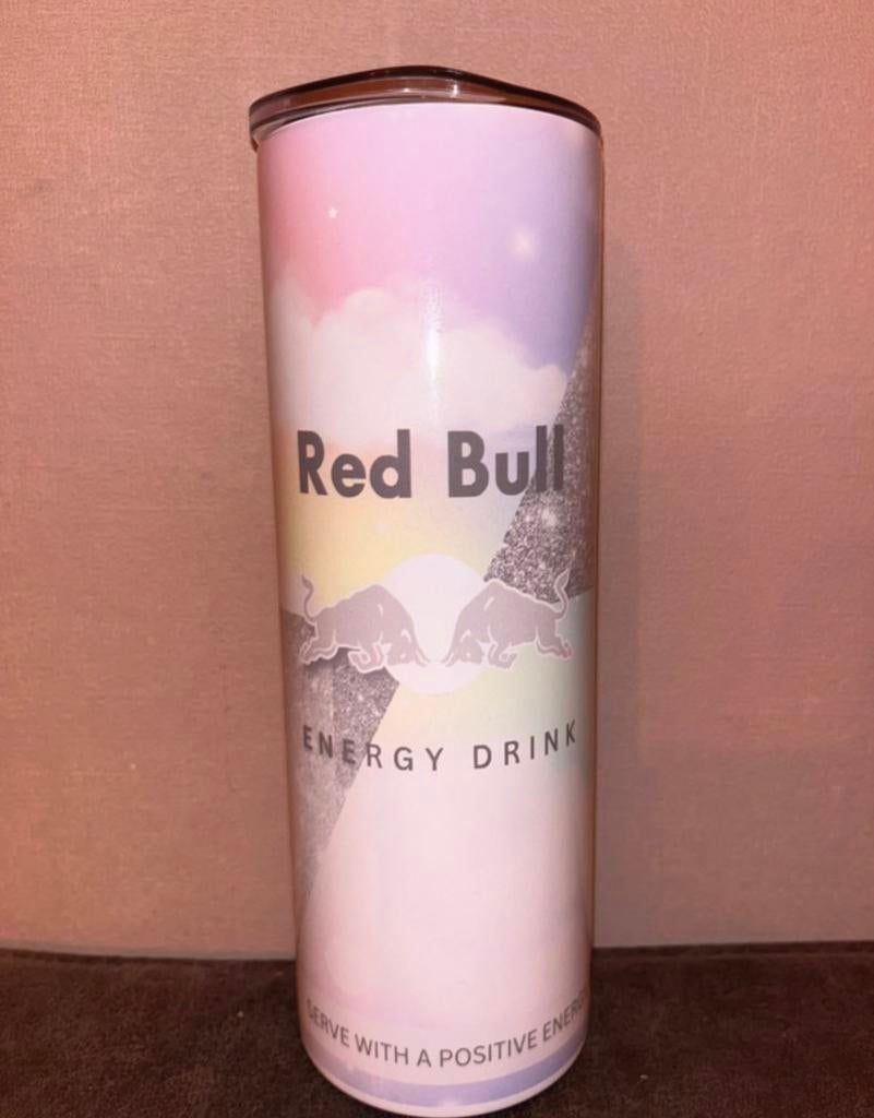 Red Bull Design Tumblers - 590ml, Gebruikt, Meerkleurig, Overige stijlen, Ophalen of Verzenden