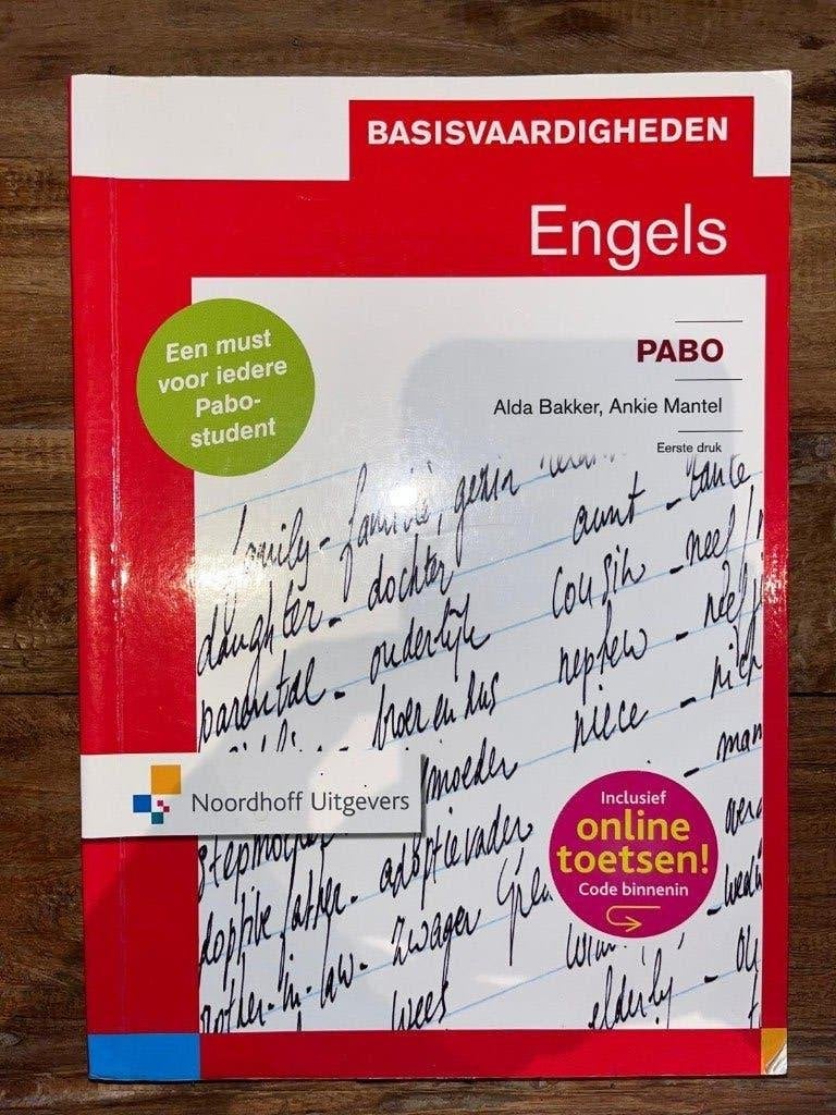 Basisvaardigheden Engels; ISBN: 978 90 01 81725 1, Boeken, Engels, Alda Bakker; Ankie Mantel, Ophalen of Verzenden, Zo goed als nieuw
