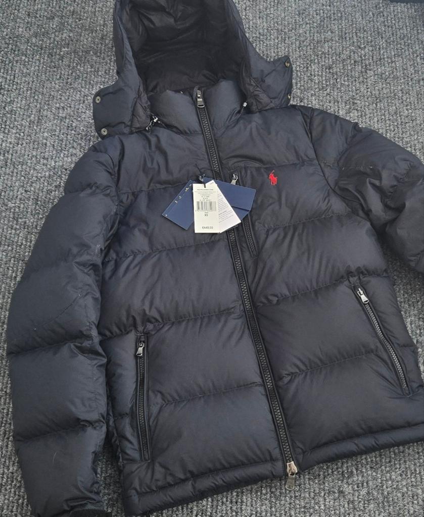 Ralph Lauren Winterjas - Donkerblauw, Maat XS, Kleding | Dames, Jassen | Winter, Ophalen of Verzenden, Zo goed als nieuw, Blauw