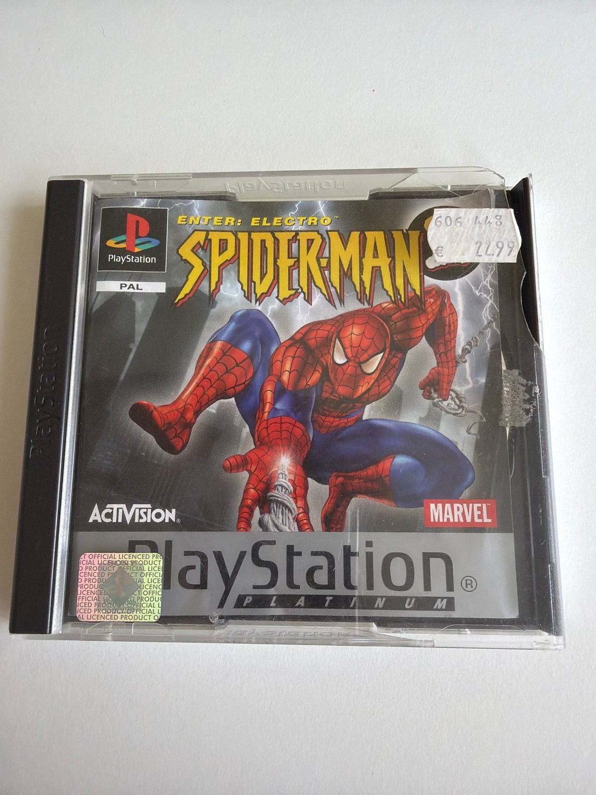 Spider-Man 2: Enter Electro - PlayStation 1 (PS1), Spelcomputers en Games, Games | Sony PlayStation 1, Avontuur en Actie, Gebruikt