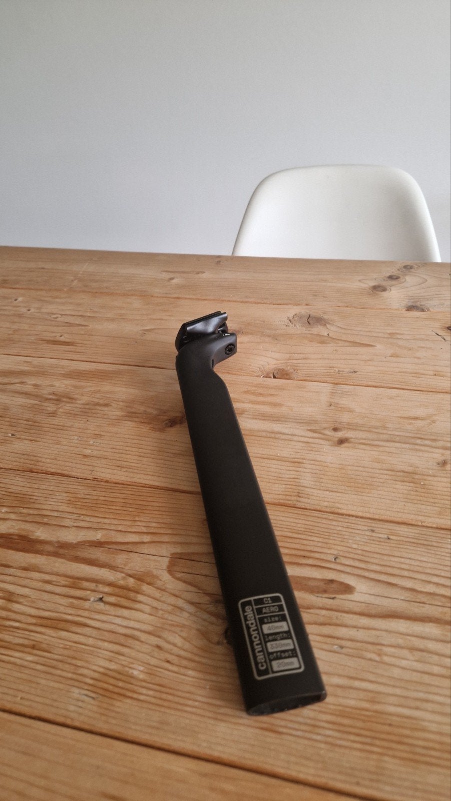 Cannondale C1 Aero Zadelpen - 330mm lengte, 20mm offset, Ophalen of Verzenden, Zo goed als nieuw, Cannondale, Zadel
