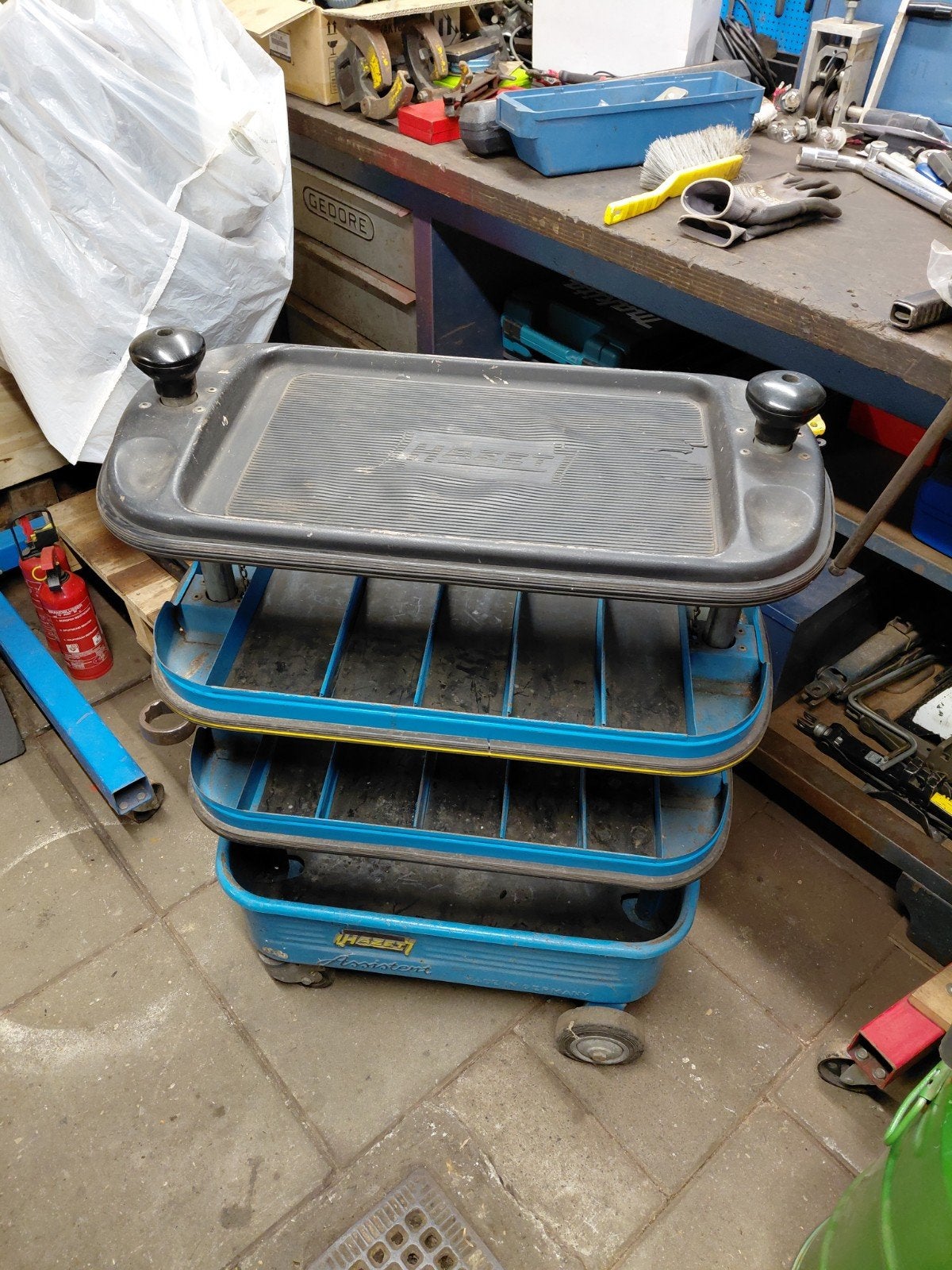 Hazet Assistent Gereedschapswagen/Kar, Ophalen, Gebruikt
