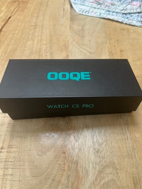 Zgan OOQE Smartwatch, Ophalen, Zwart, Zo goed als nieuw, OOQE