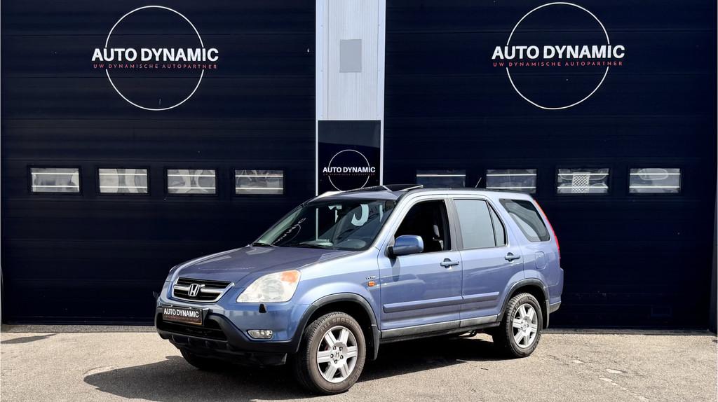 Honda CR-V 2.0i LS Schuifdak | Trekhaak (bj 2003), Auto's, Honda, Bedrijf, Te koop, CR-V, 4x4, ABS, Airbags, Airconditioning, Alarm