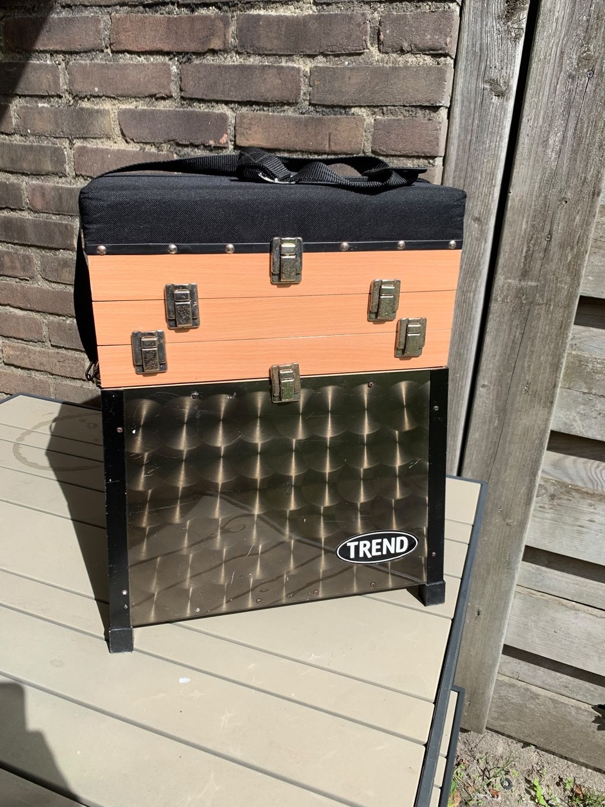 Trend Zitkist / Viskoffer (Hout/Kunststof), Watersport en Boten, Ophalen, Gebruikt, Koffer of Tas