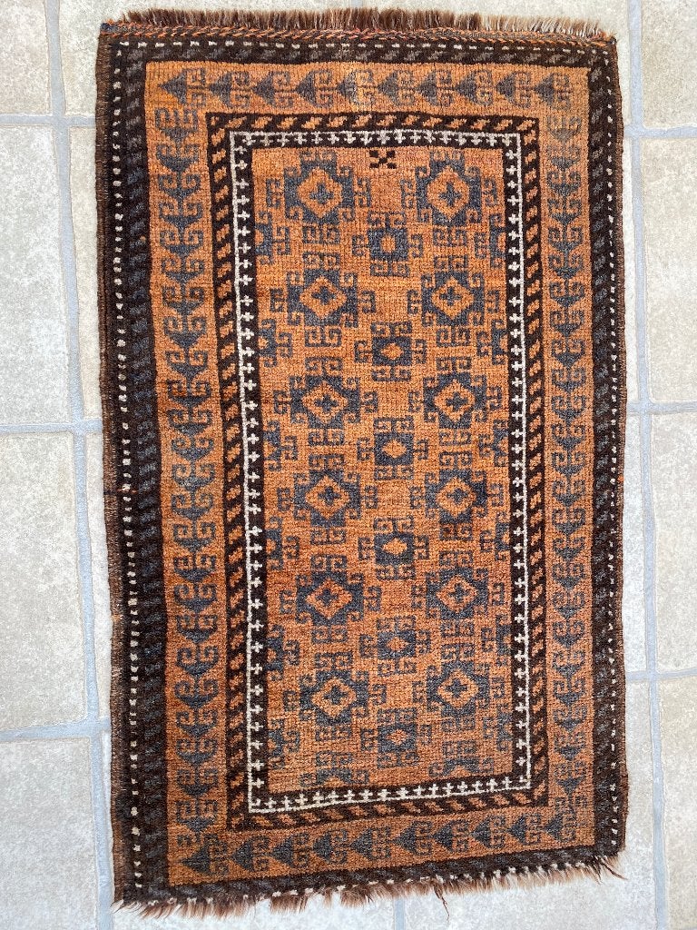 PERSJE, Gebruikt, 50 tot 100 cm, Rood, Rechthoekig