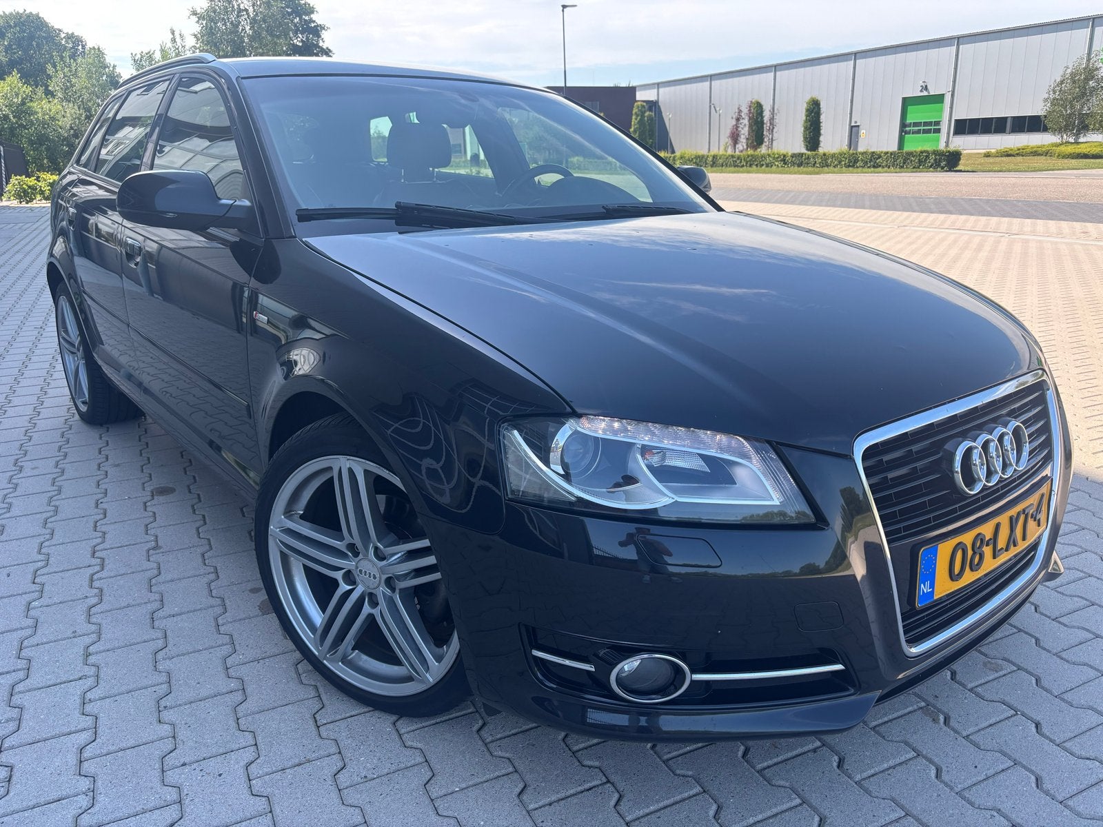 Audi A3 1.4 Tfsi S-Line Sportback 2010 Zwart, Auto's, Audi, Voorwielaandrijving, 125 pk, 4 cilinders, Parkeersensor