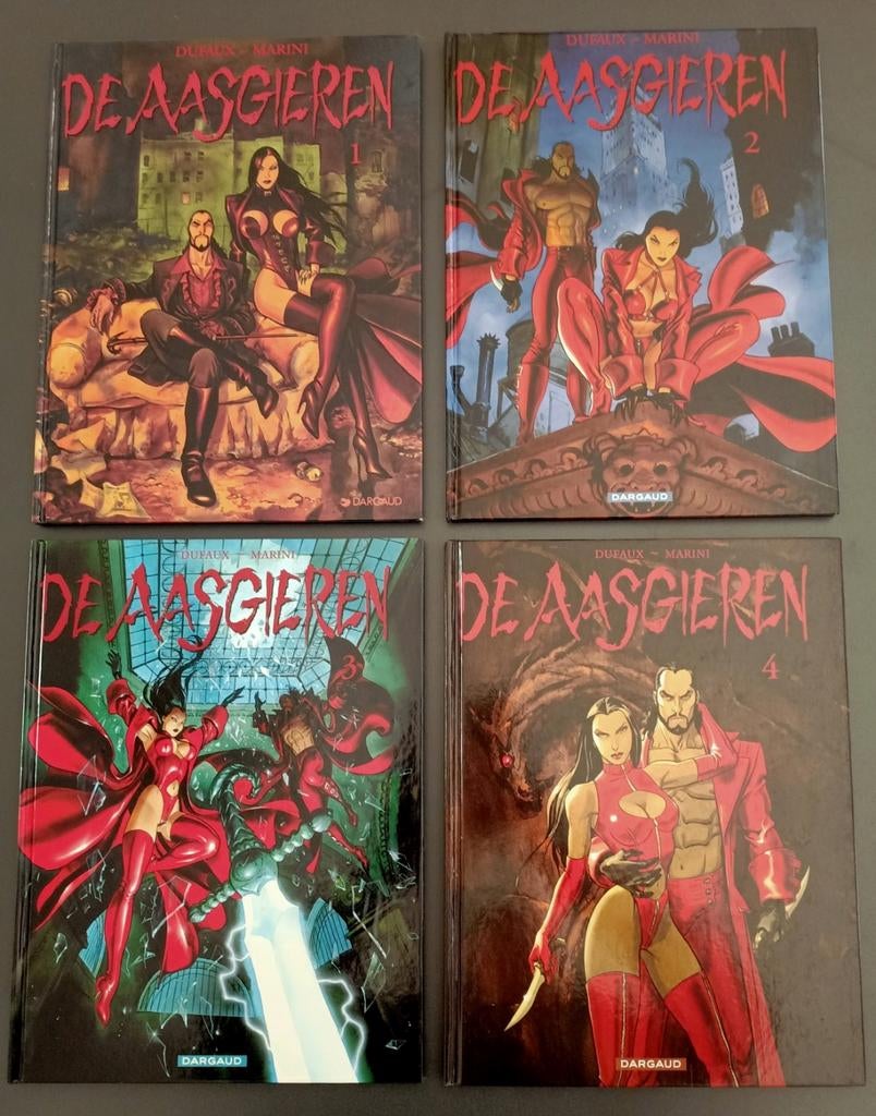 De Aasgieren 1-4 HC, Verzenden, Complete serie of reeks, Jean Dufaux, Zo goed als nieuw