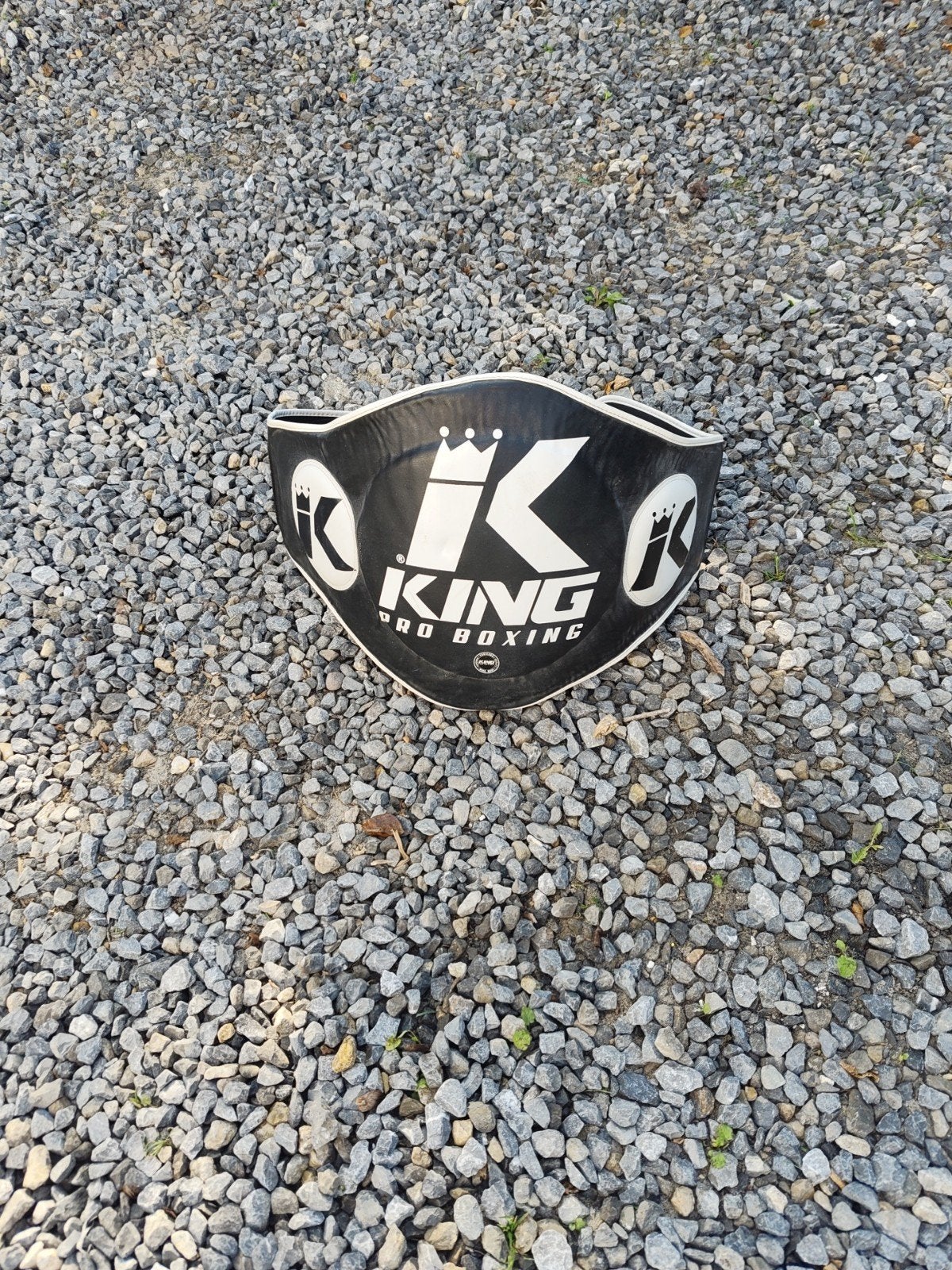 King Pro Boxing buikbeschermer - Maat L, Sport en Fitness, Ophalen, Gebruikt, Overige, Vechtsportbescherming