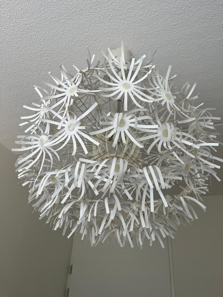 Leuke IKEA Maskros hanglamp, Ophalen, Zo goed als nieuw, Minder dan 50 cm