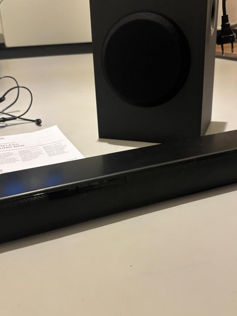 LG SQC1 Draadloze Soundbar met Subwoofer en Bluetooth, Audio, Tv en Foto, Soundbars, Ophalen of Verzenden, Bluetooth, Zo goed als nieuw