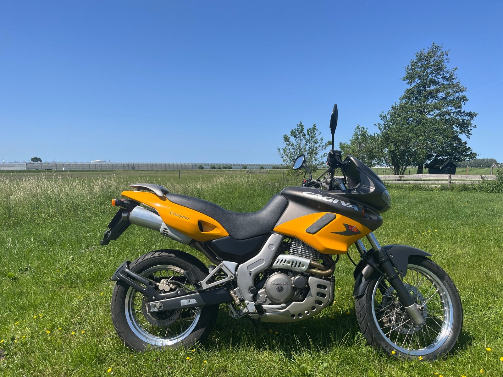 Cagiva Canyon 500 - 2000 - A2 Rijbewijs, Gebruikt, Particulier, Enduro, Minimaal motorrijbewijs A2