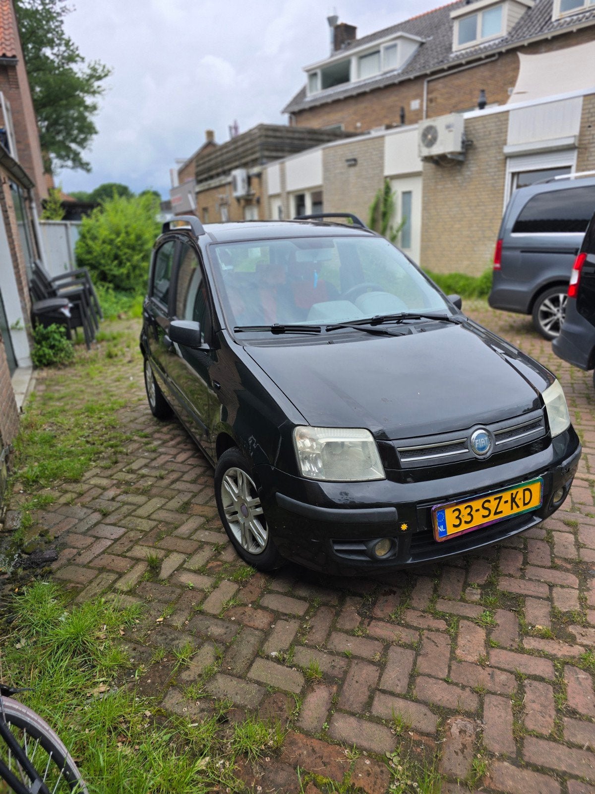 Fiat Panda 1.2 LPG Pano, Voorwielaandrijving, Stof, Zwart, Origineel Nederlands