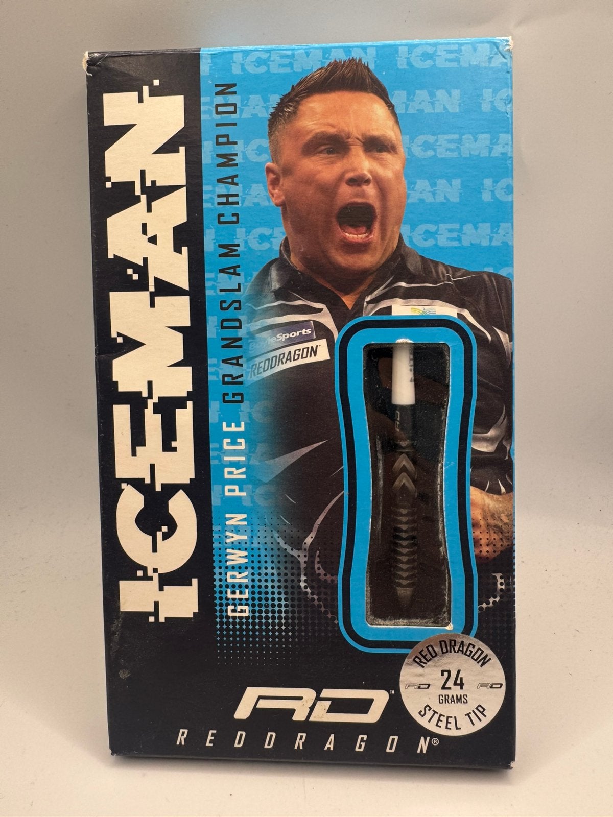 Red Dragon Gerwyn Price Ice Se 24 Gram Dartpijlen, Ophalen of Verzenden, Zo goed als nieuw, Nvt, Pijlen