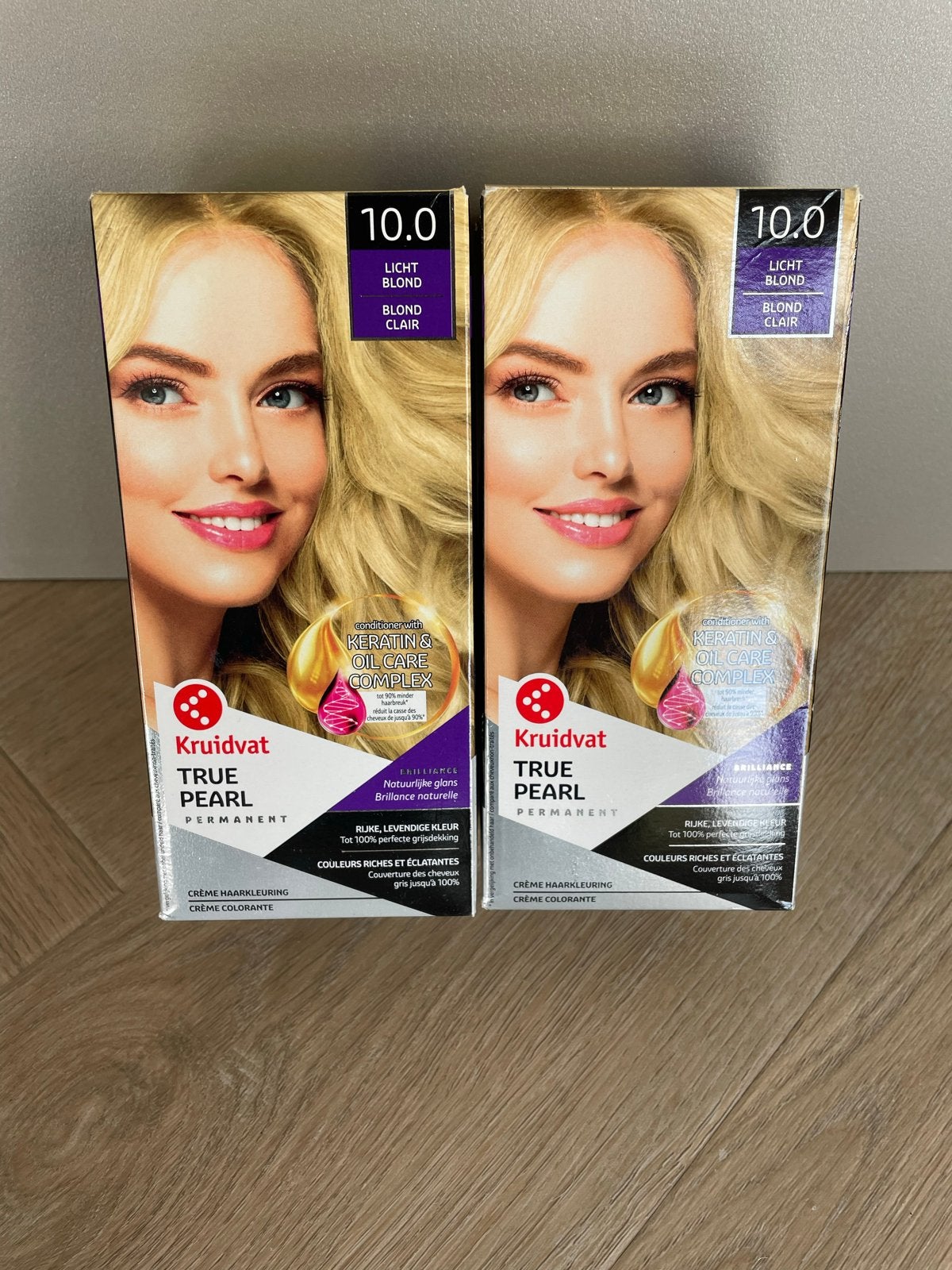 Kruidvat Crème Haarkleuring 10.0 Licht Blond (2 stuks), Ophalen of Verzenden, Nieuw, Overige typen