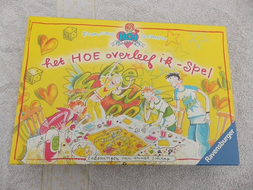 Het HOE overleef ik-spel van Francine Oomen, Een of twee spelers, Ophalen of Verzenden, Zo goed als nieuw, Ravensburger