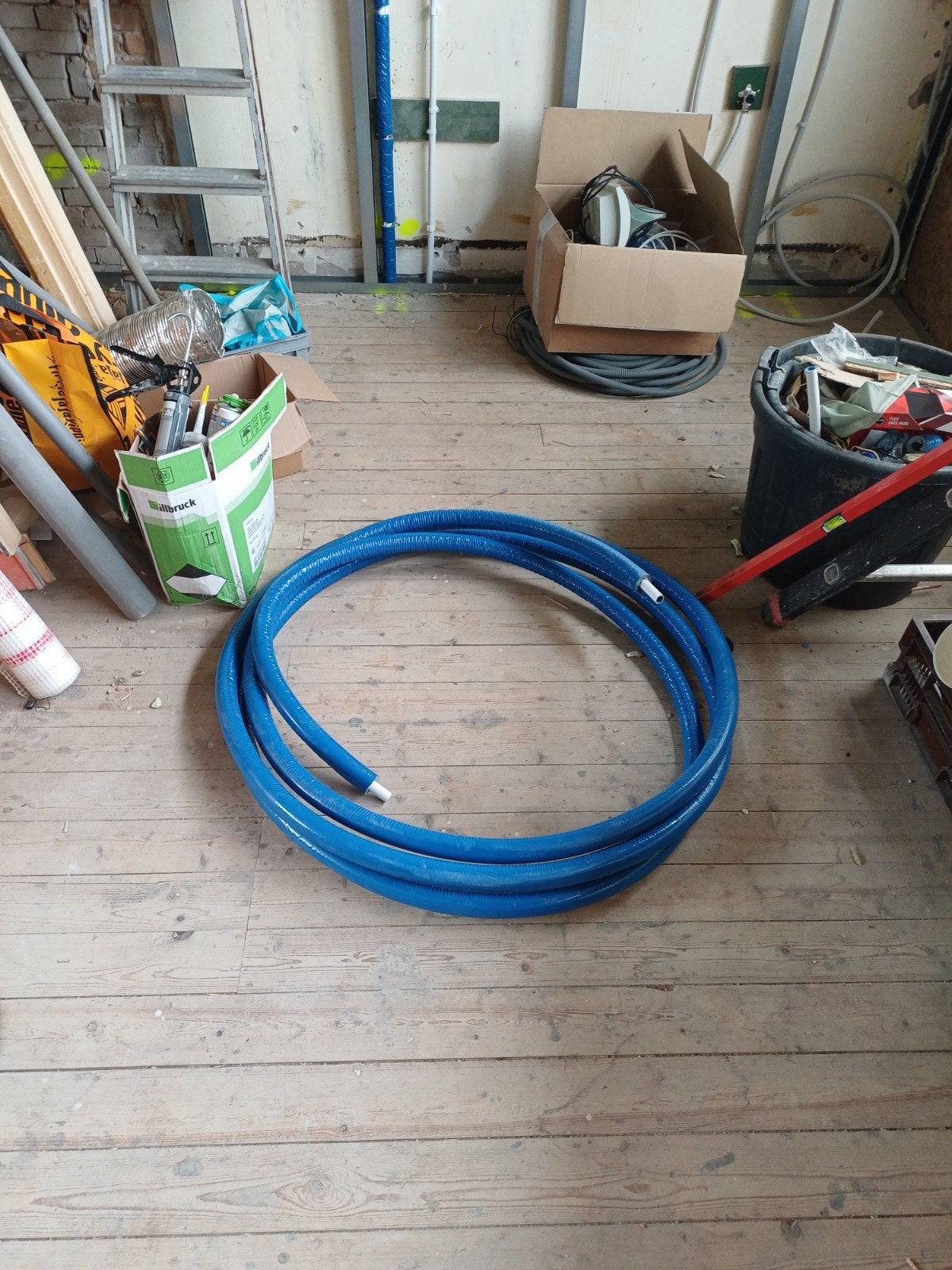 Uponor 20mm geisoleerd 8.5m lang, Ophalen, Pvc, Nieuw, 20 tot 40 mm