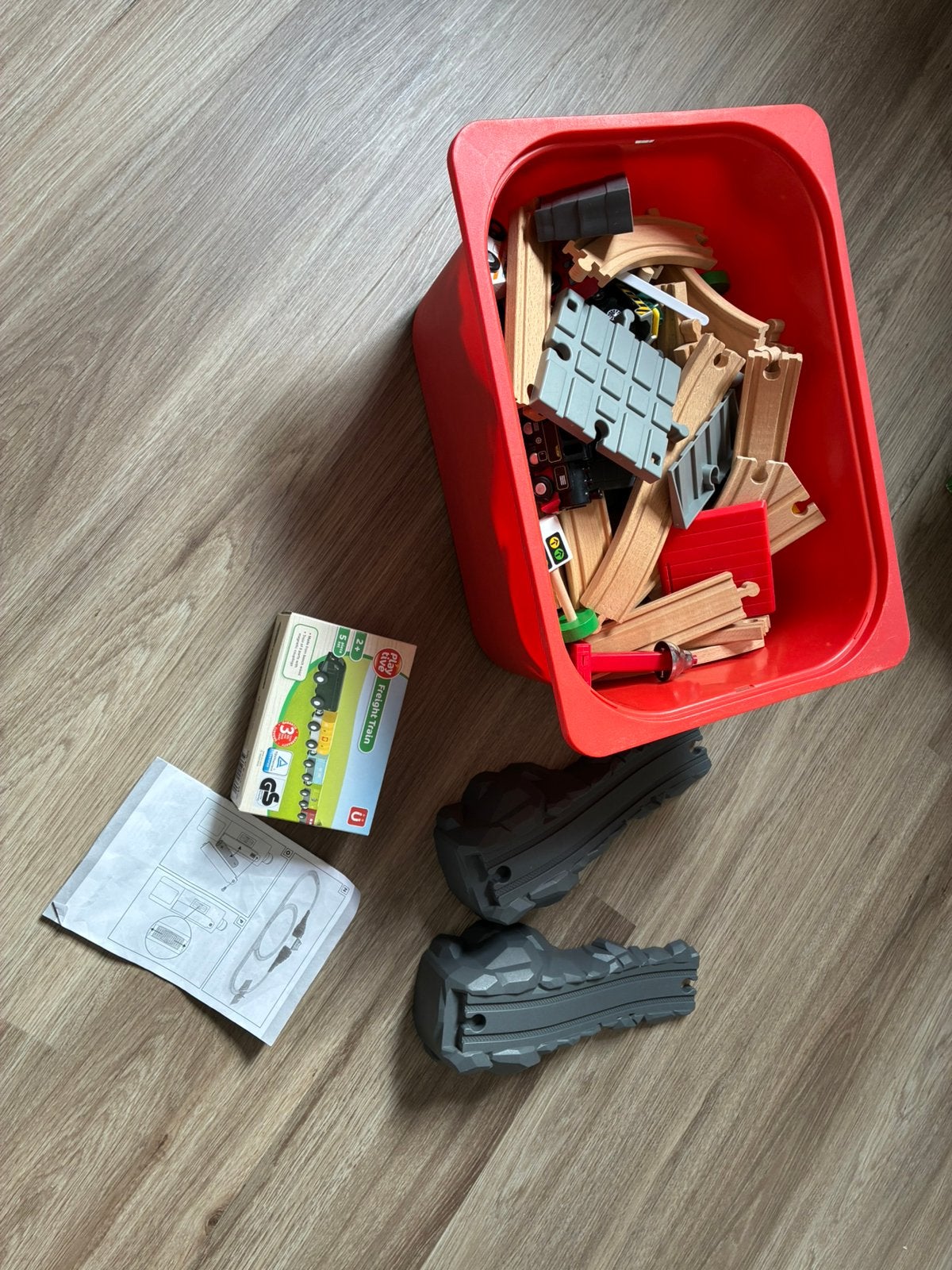 Houten treinspoor, Ophalen, Zo goed als nieuw