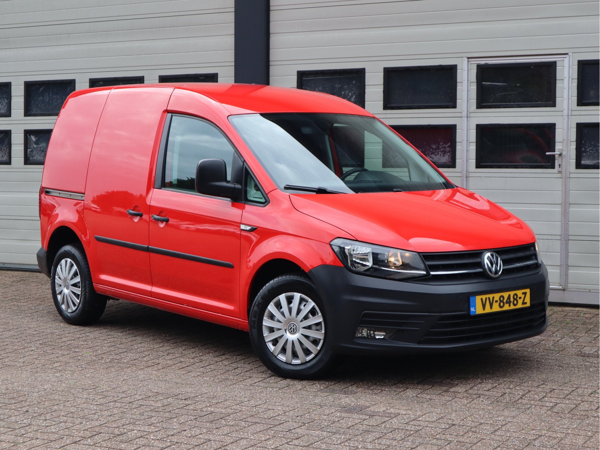 Volkswagen Caddy 2.0 TDI 102 pk EURO 6 - DSG Automaat, Stof, 4 cilinders, Volkswagen, Bedrijf