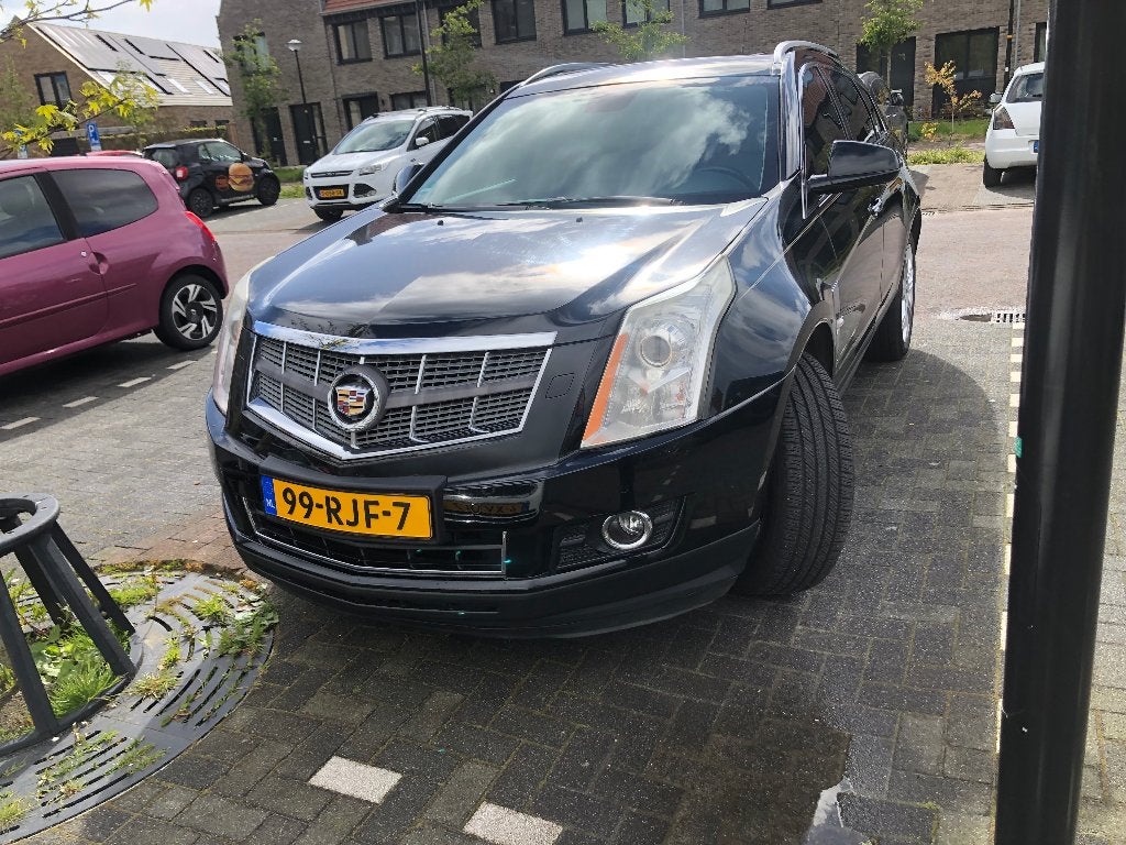 Cadillac 2009 Zwart, Automaat, Beige, Zwart, Leder