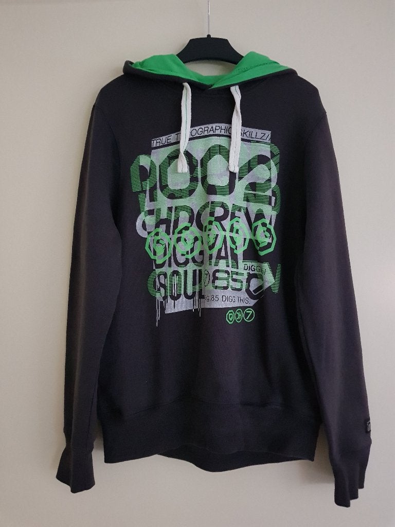 Trui / sweater / hoodie heren -- maat S -- Clockhouse, Ophalen of Verzenden, Zo goed als nieuw, Clockhouse, Grijs