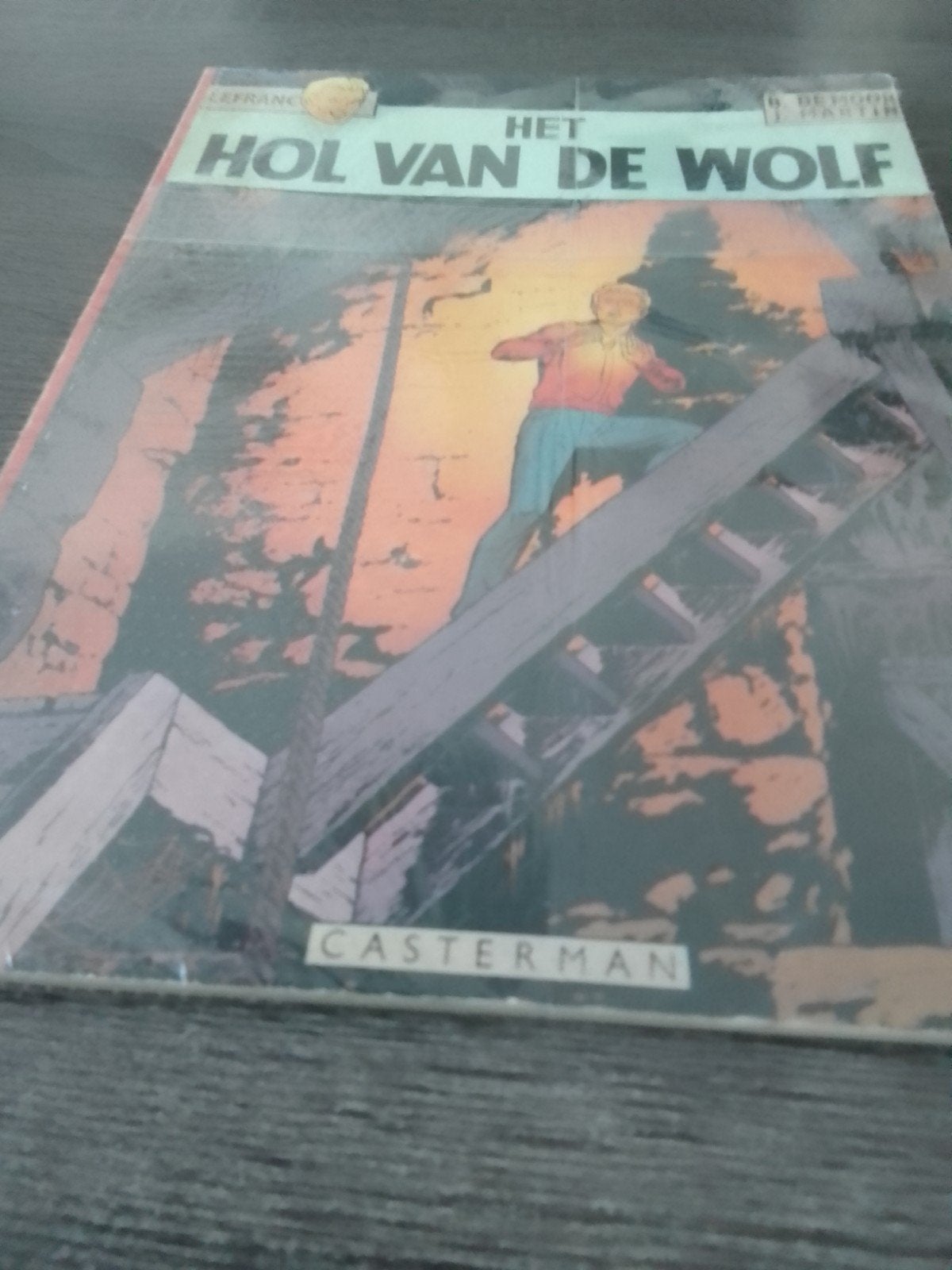 Het Hol van de Wolf - Lefranc stripboek, Boeken, Stripboeken, Eén stripboek, Ophalen, Gelezen, Jacques Martin