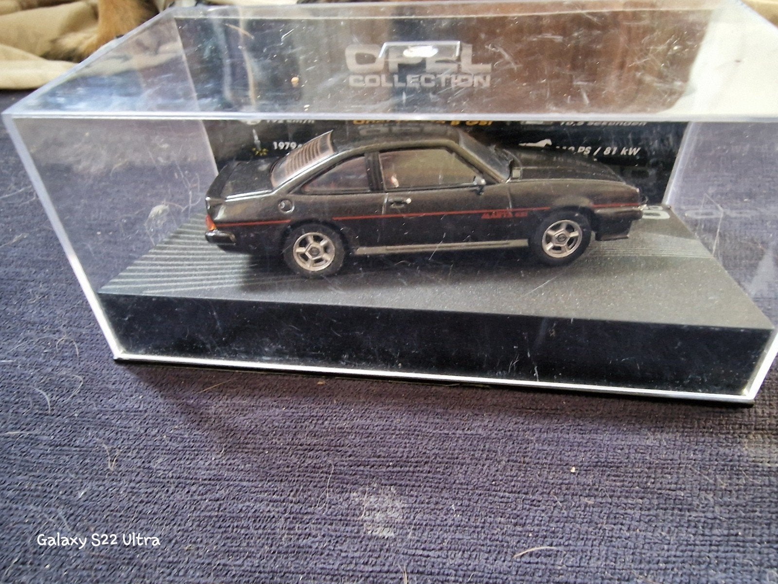 Opel Manta B GTE modelauto - Opel Collection, Ophalen of Verzenden, Nieuw, Auto