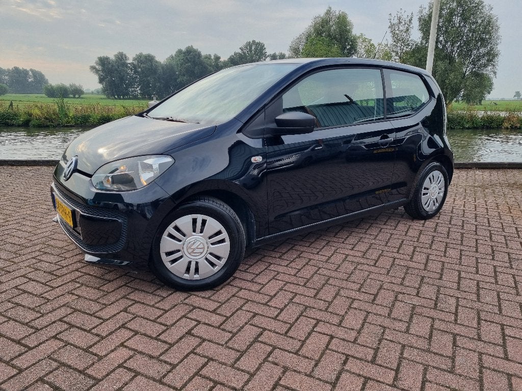 VW Up! 1.0Take up! Airco spot r.v. / l. portierslot defect, Ophalen, Volkswagen, Zwart, Handgeschakeld