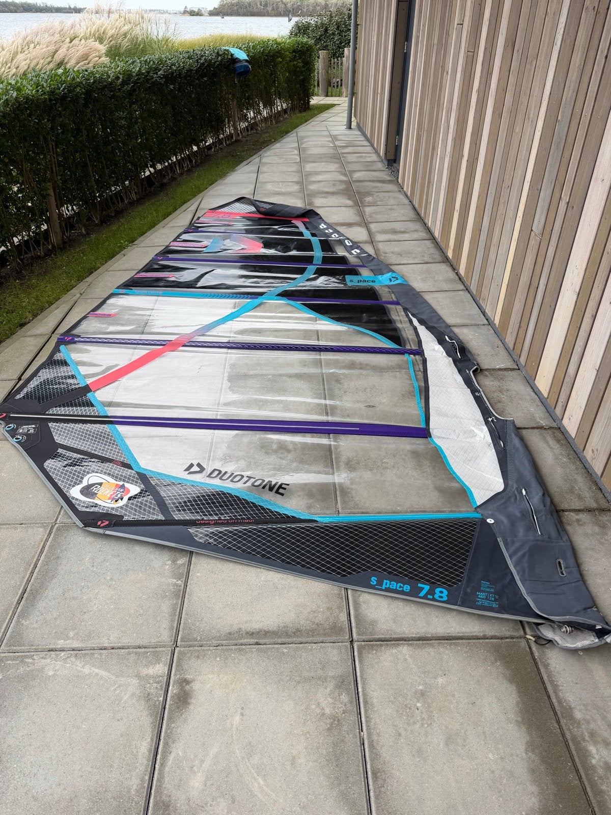 Duotone S_Pace 7.8 windsurfzeil 2023, Gebruikt, 6.5 m² tot 8 m², Ophalen of Verzenden, Zeil