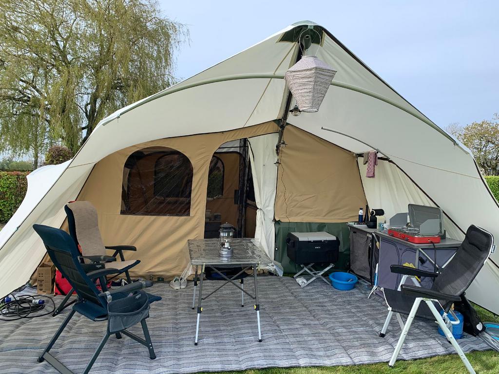 Holtkamper aero windforce 2023, Caravans en Kamperen, Ophalen, Tot en met 4