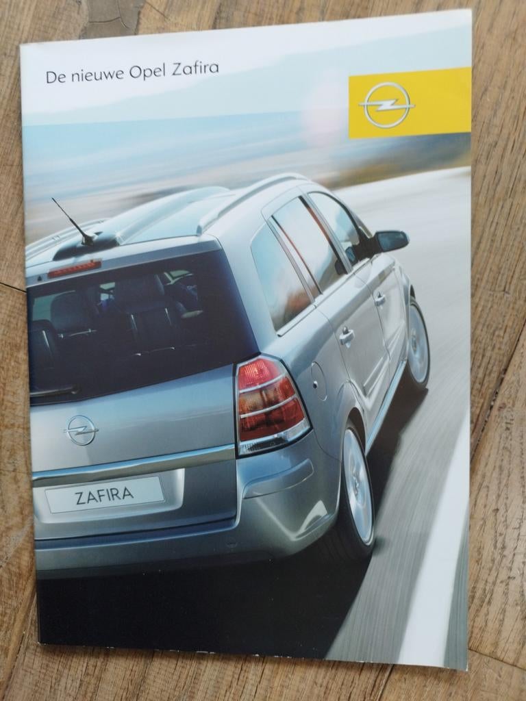 Opel Zafira brochure 2005 - De nieuwe Opel Zafira, Opel, Zo goed als nieuw, Opel, Ophalen of Verzenden