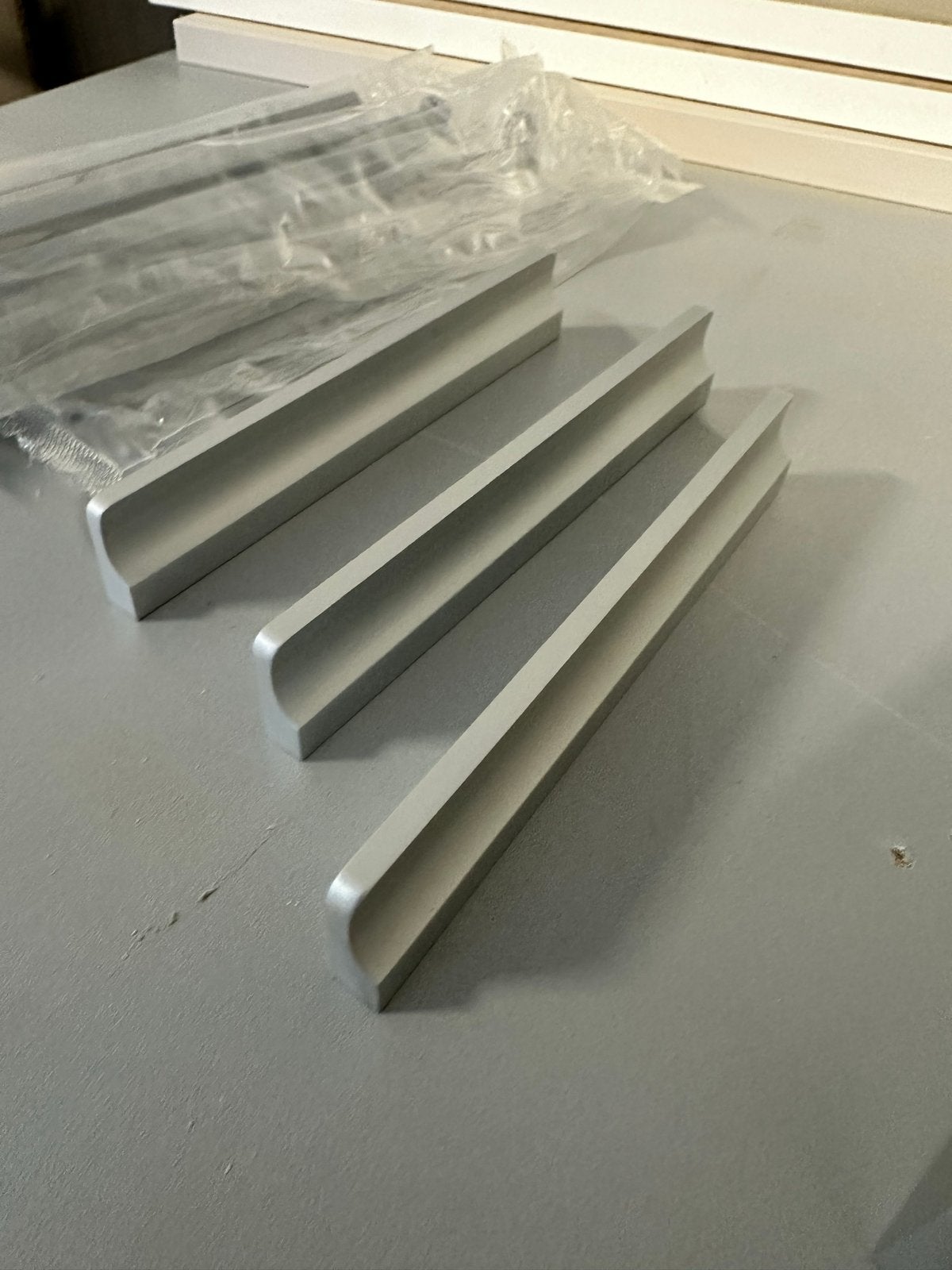 20x Nieuwe aluminium greeplijsten voor keukenkasten, Ophalen of Verzenden, Nieuw