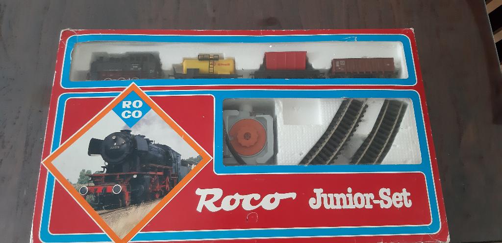 Roco junior treinset, Hobby en Vrije tijd, Modeltreinen | H0, Gebruikt, Treinset, Gelijkstroom, Roco, Ophalen of Verzenden
