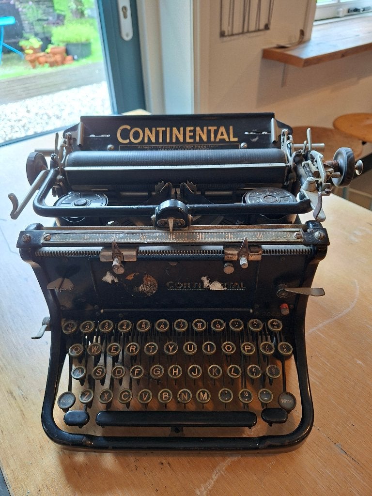 Continental Typemachine, Diversen, Ophalen, Gebruikt