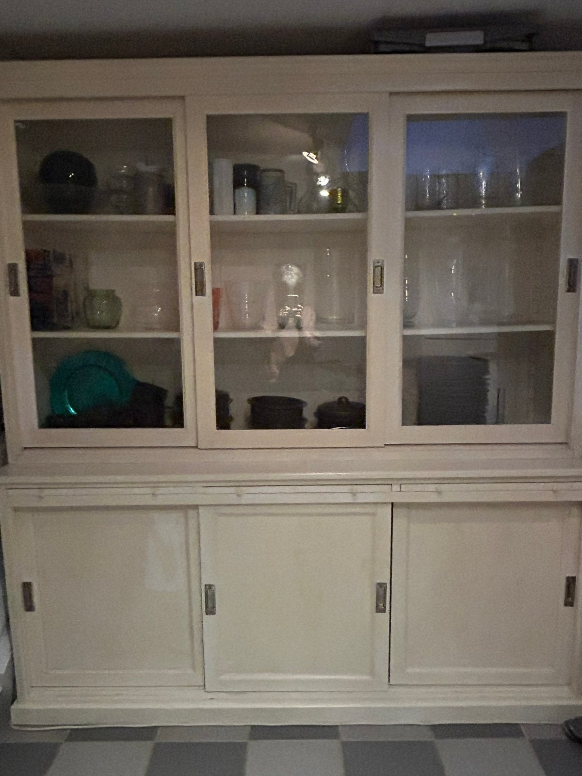 Buffetkast,  H 215 cm x  B 198 cm x D 54,5 cm, Ophalen, Gebruikt, 200 cm of meer, 150 tot 200 cm