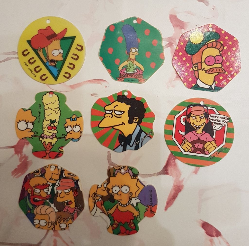Croky items o.a.: Croky Coins, Tattoos, The Simpsons Gallery, Ophalen of Verzenden, Spiek, Overige typen