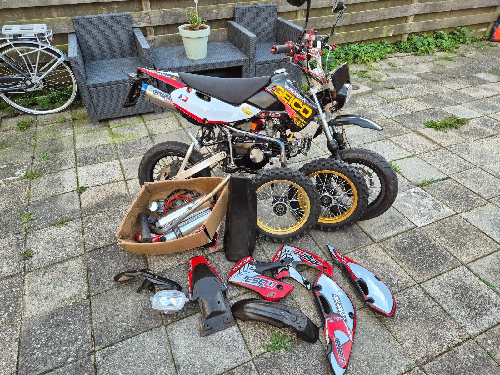 leuke motertje tekoop, Fietsen en Brommers, Ophalen, Overige typen