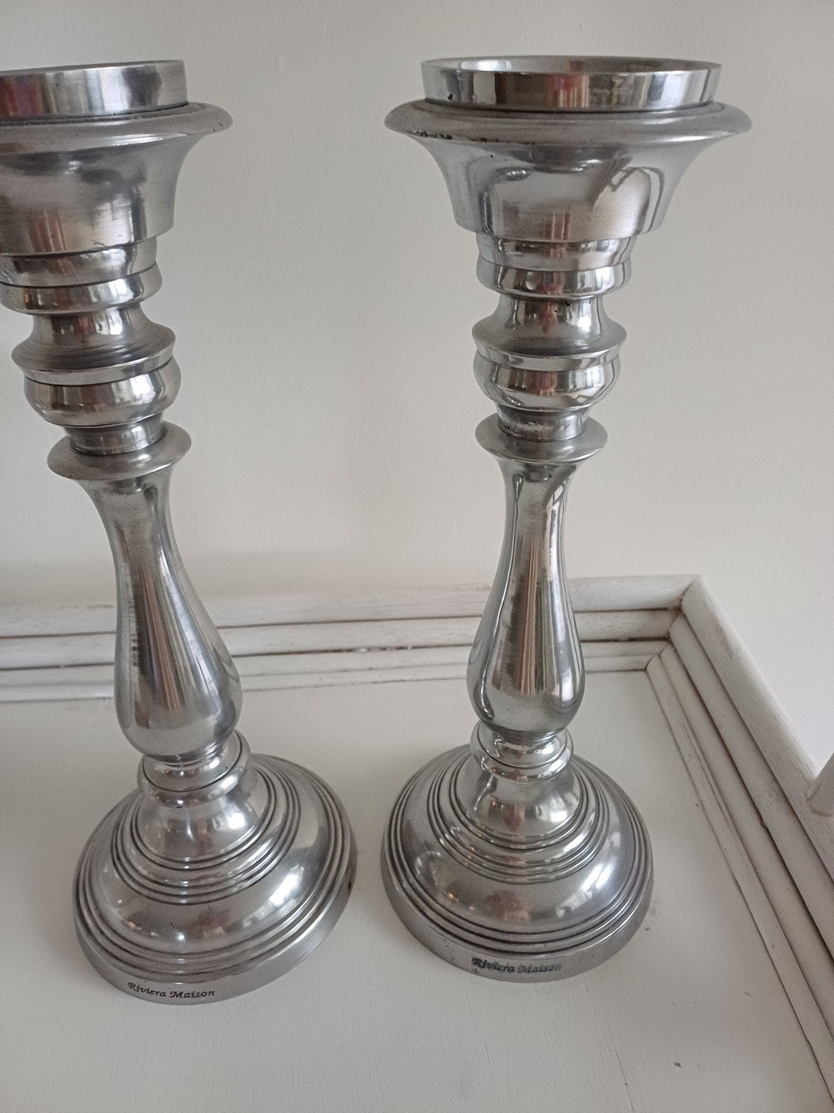 2 kandelaars Riviera Maison 30 euro, Huis en Inrichting, Woonaccessoires | Kandelaars en Kaarsen, Ophalen of Verzenden