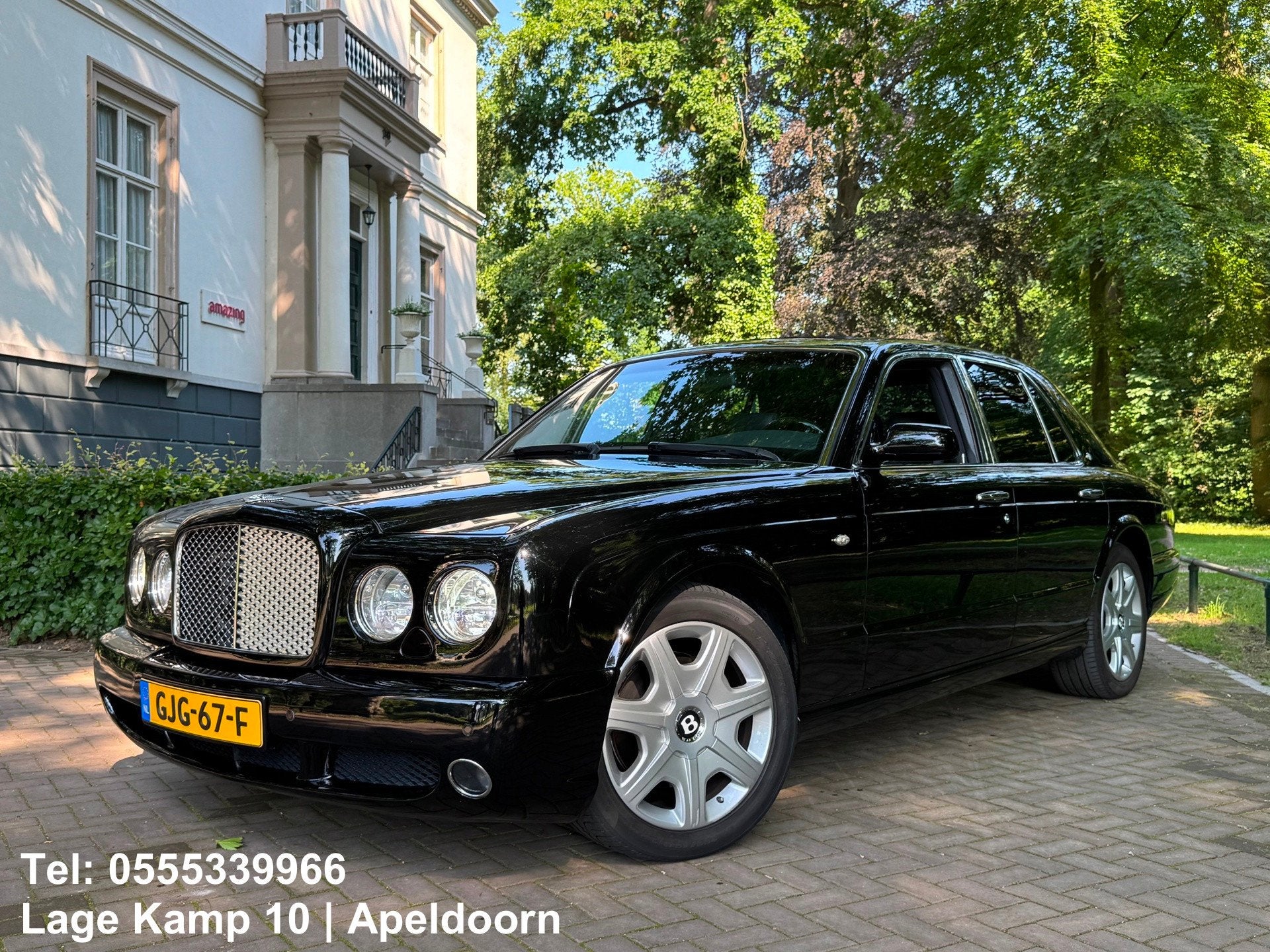Bentley Arnage 6.8 V8 T Schuif Kanteldak Xenon Leder Unieke, Auto's, Bentley, Automaat, Achterwielaandrijving, 6761 cc, 4 stoelen